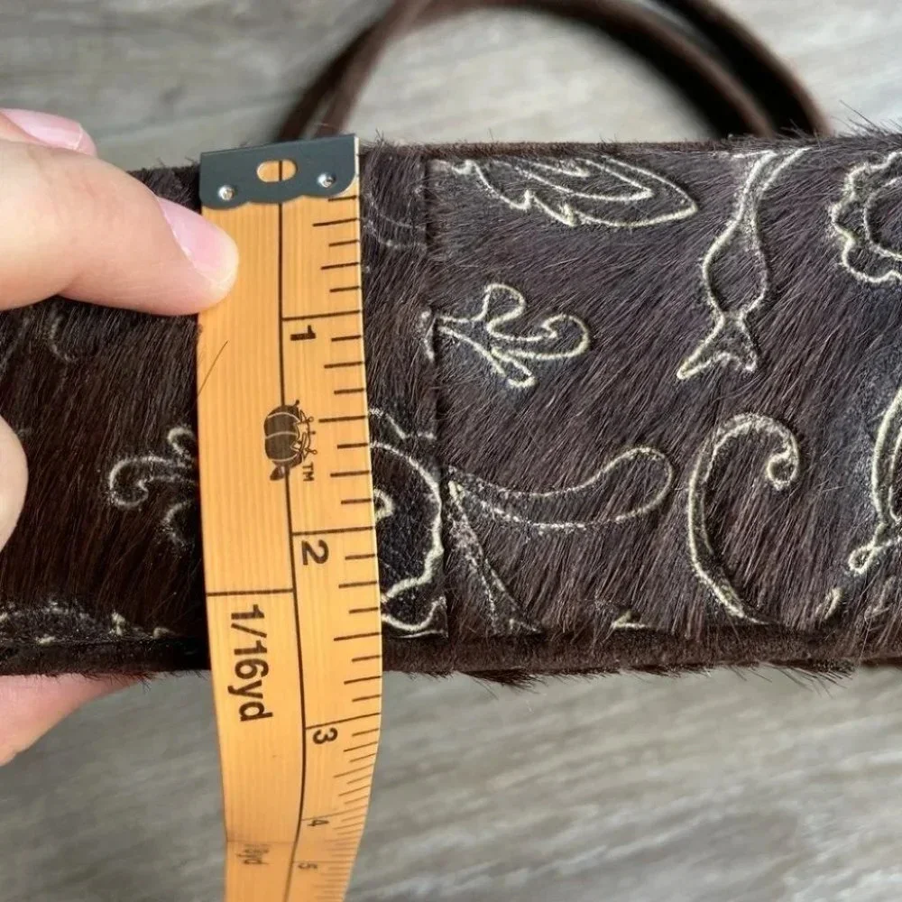 Brave Beltworks Horse Hair Hobo Shoulder Bag